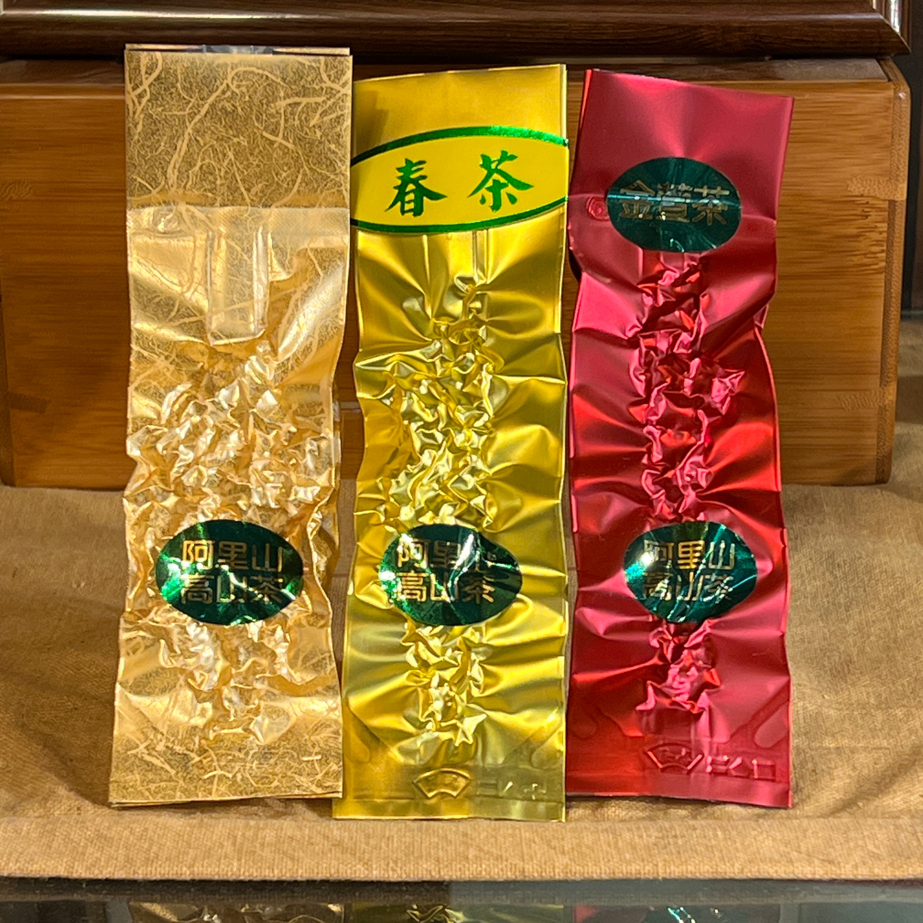 [限定] 三宝園 開店25周年記念 超特級阿里山高山茶セット(第二弾)